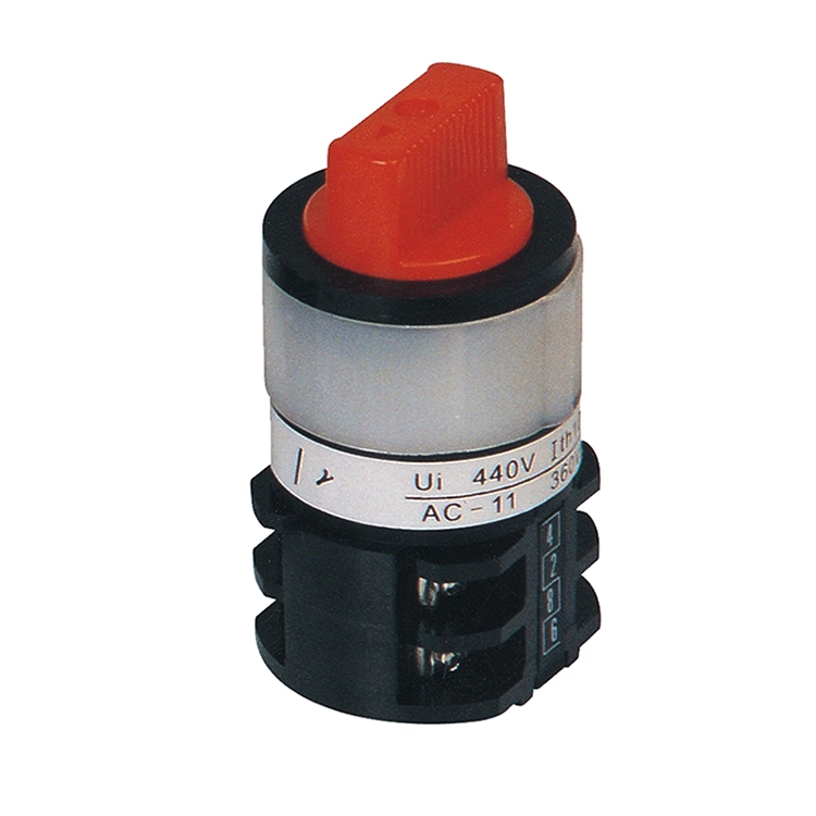 10A Middengatmontage Drie posities nokkenschakelaar