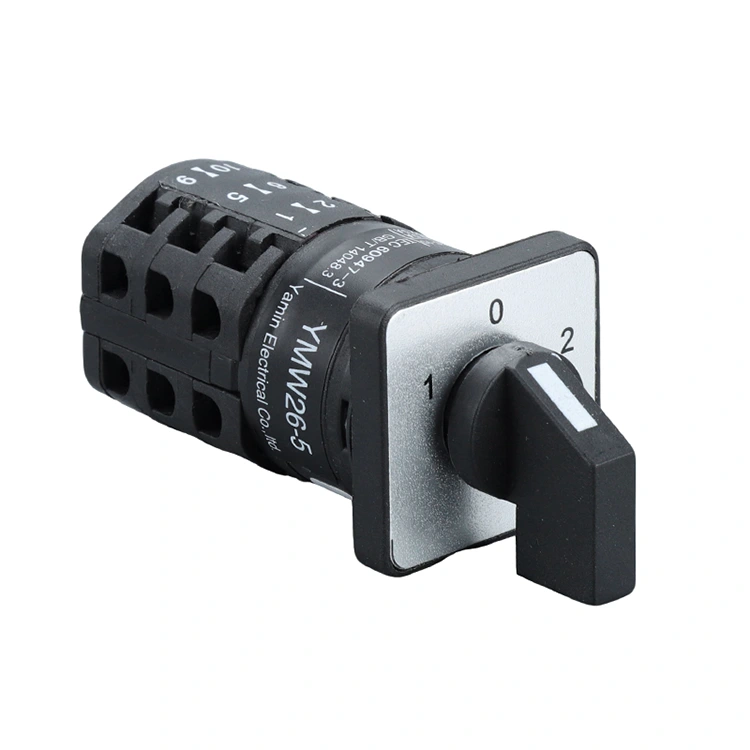 10A nokkenschakelaar met drie standen