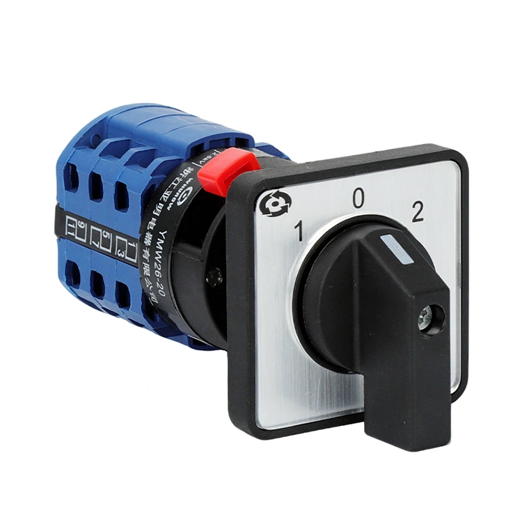 20A nokkenschakelaar met één gat in het midden