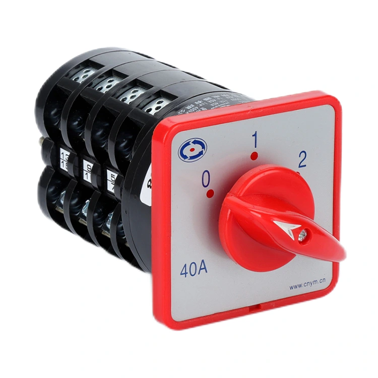 40A Combinatie roterende nokkenschakelaar 7,5 kW