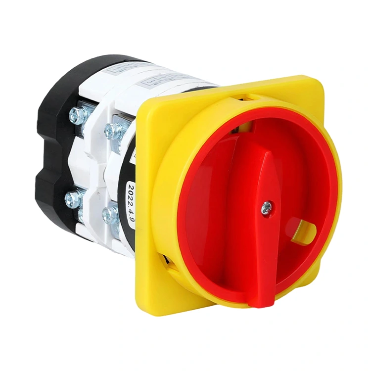 75A Hangslot UIT-AAN Combinatie roterende nokkenschakelaar met twee standen