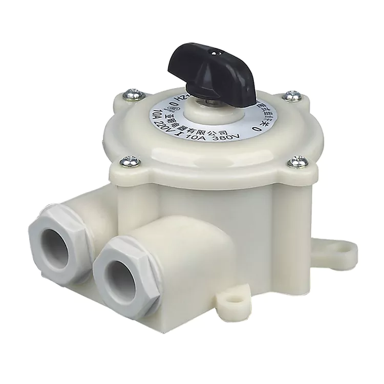 HZ10-M Luchtdichte combinatie-nokkenschakelaar 10A