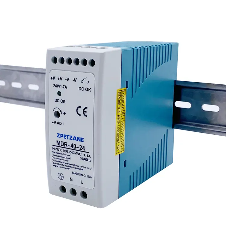 MDR-40W DIN-railgemonteerde schakelaarvoeding