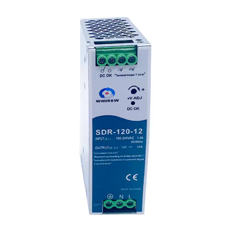 SDR-120W DIN Rail Mounted Switch Power Supply