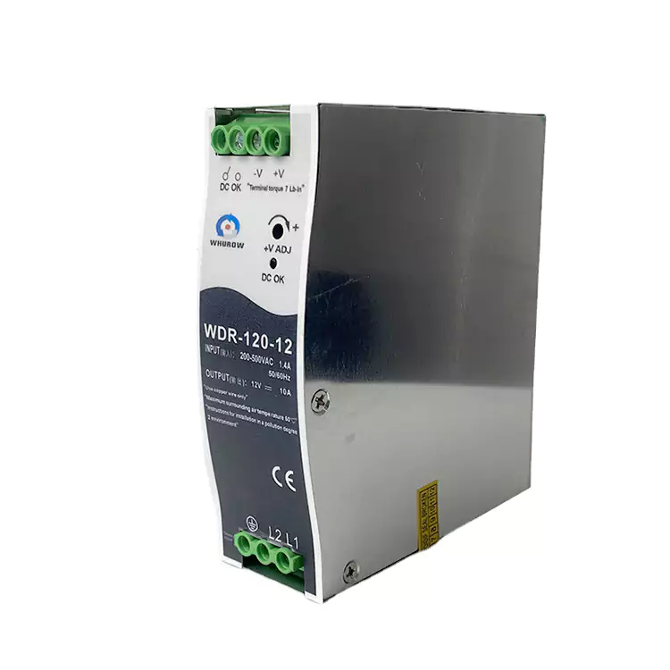 WDR-120W DIN Rail Mounted Switch Power Supply WDR-120W DIN Rail Mounted Switch Power Supply